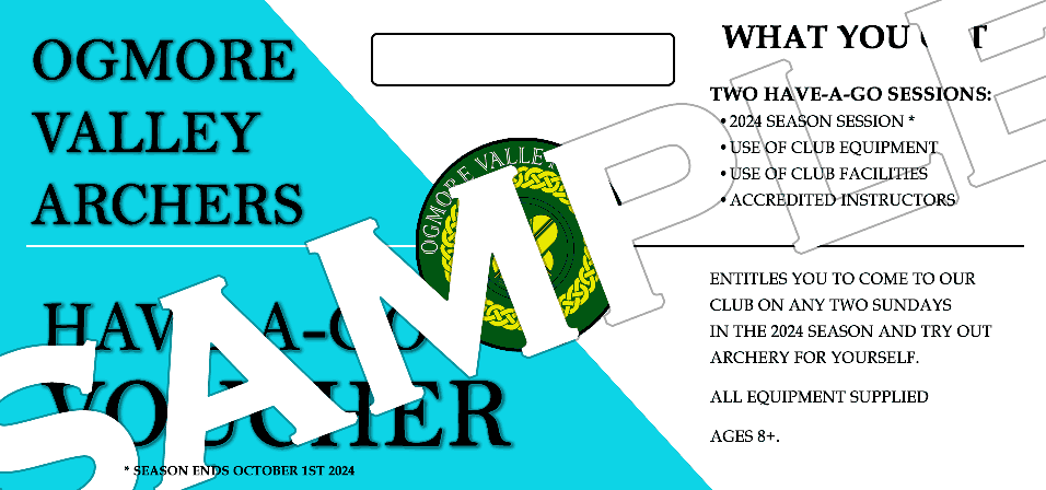 Ogmore Valley Archers Have-A-Go Voucher